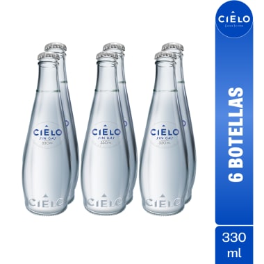 CIELO Agua Sin Gas 330ml Pack 6 Botellas