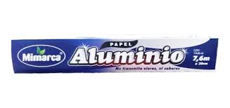 Papel aluminio Mimarca 10 mts