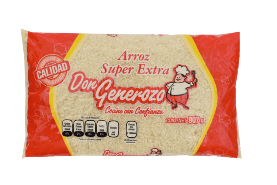 Arroz Generozo 900 Gr