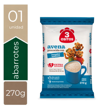 AVENA CON CEREALES ANDINOS PREMIUM 270 GR