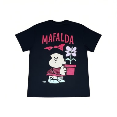 POLO BAS MC MAFALDA MUJER NEGRO
