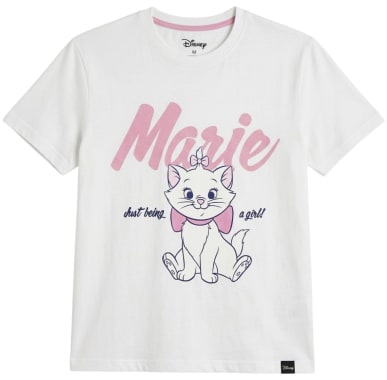 POLO BAS MC CLASICOS DE DISNEY MUJER MARFIL