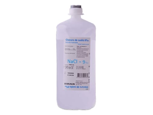 CLORURO DE SODIO  0.9% X 1000 ML  