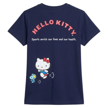 POLO BAS MC MUJER HELLO KITTY AZUL MARINO