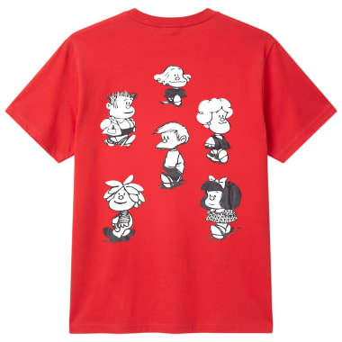 POLO OVERSIZE MUJER MAFALDA ROJO