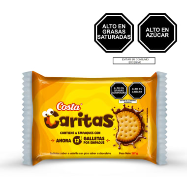 GALLETAS CARITAS 6X44.5GR