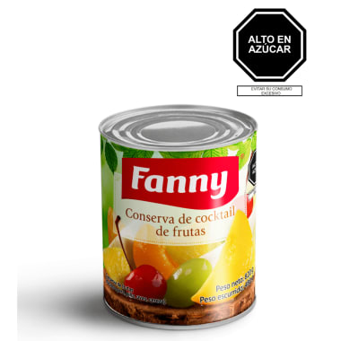 COCKTAIL DE FRUTAS FANNY 820 GR