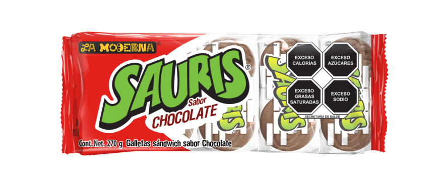 Galletas Sauris Sabor Chocolate 270 Gr Aa, A, B