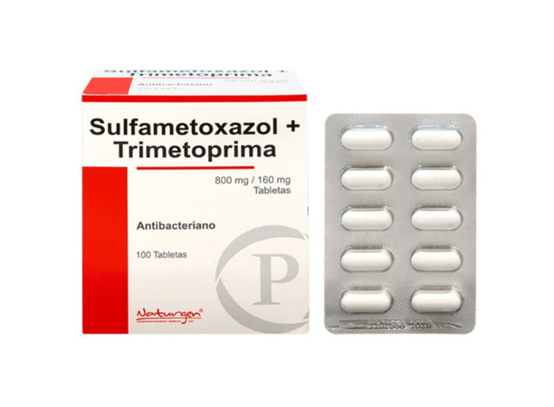 SULFAMETOXAZOL+TRIMETOPRIMA 800/160 TABLETAS X100