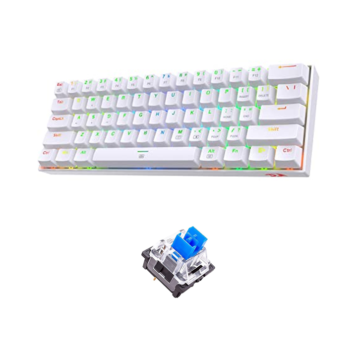 Ripley - KEYCAPS REDRAGON SCARAB A103W-SP WHITE ESPAÑOL