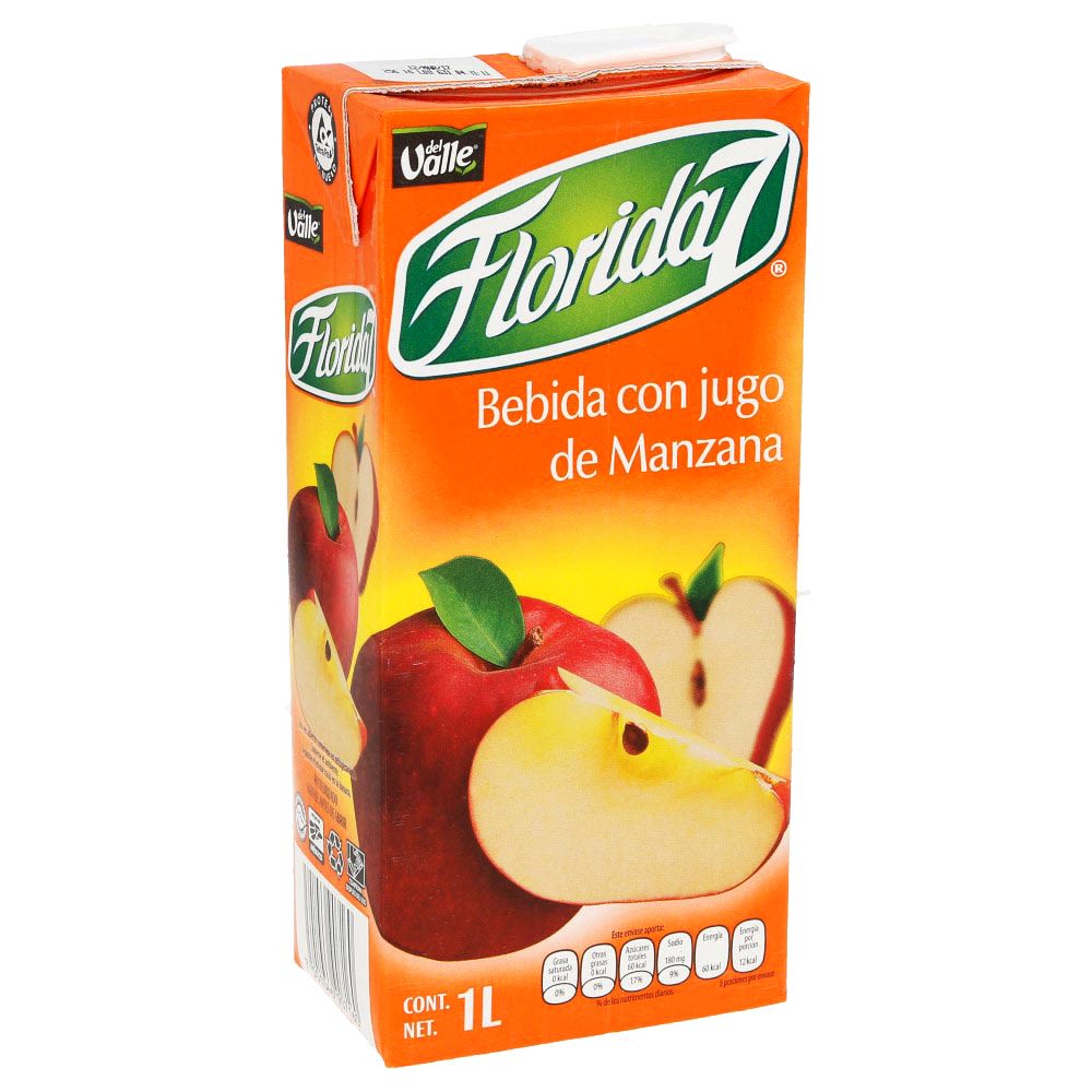 Jugo Florida 7 Manzana 1 L