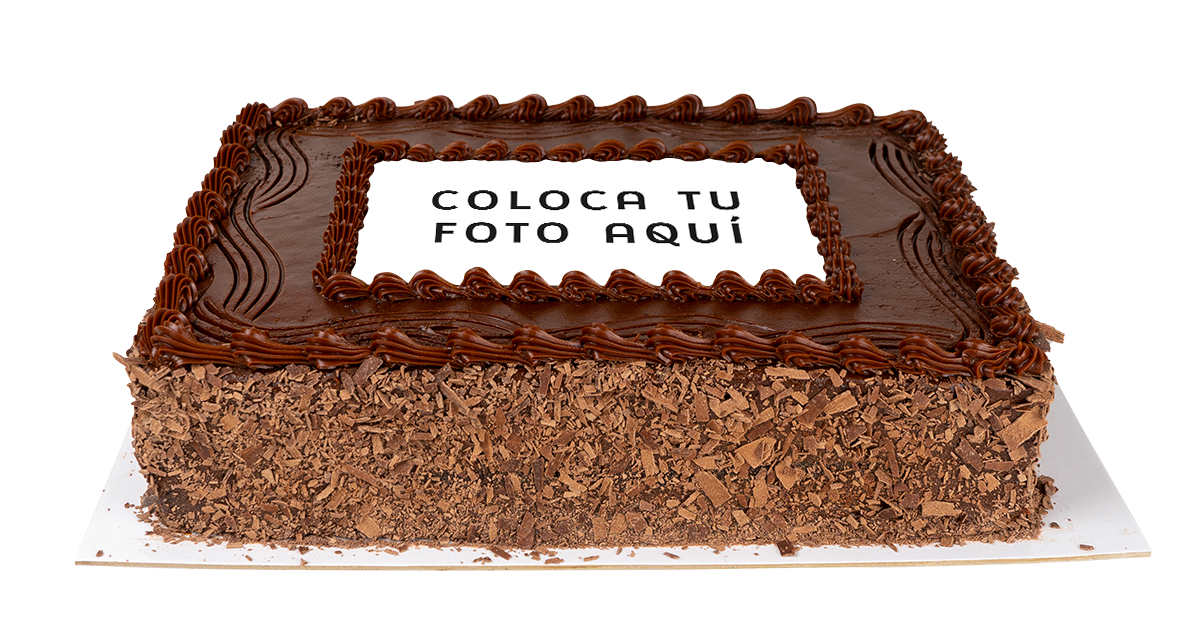 Fototorta Rectangular Chocolate