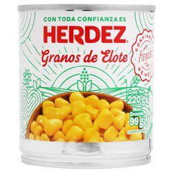 Elote Herdez en Granos 220 g