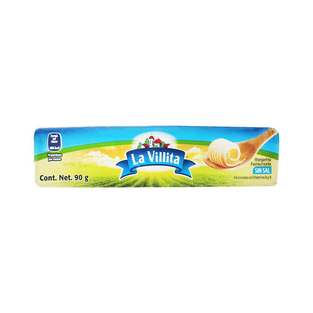 Margarina Sin Sal La Villita 90 g