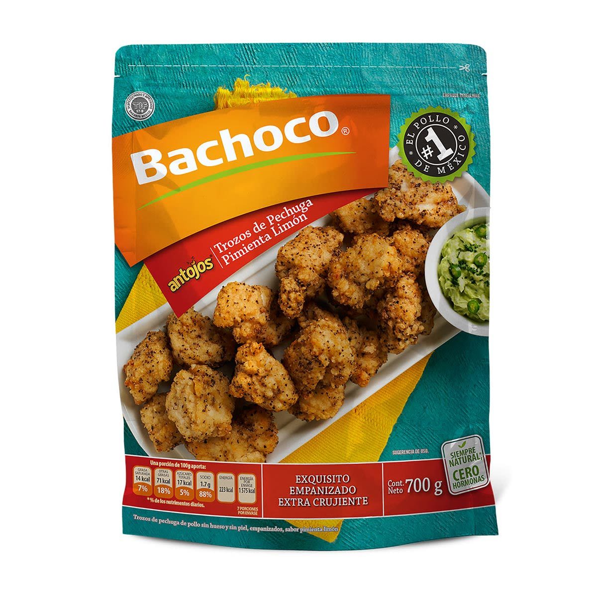 Pechuga Pollo C/ Pimienta Y Limon Bachoco 700 g