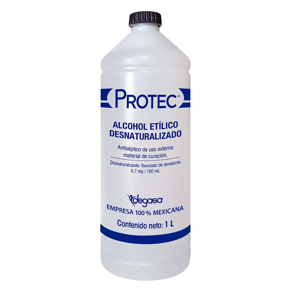 ALCOHOL ET LICO Desnaturalizado Protec 70 FCO 1000 ML Alcohol alcohol-et-lico-desnaturalizado-protec-70-fco-1000-ml-alcohol