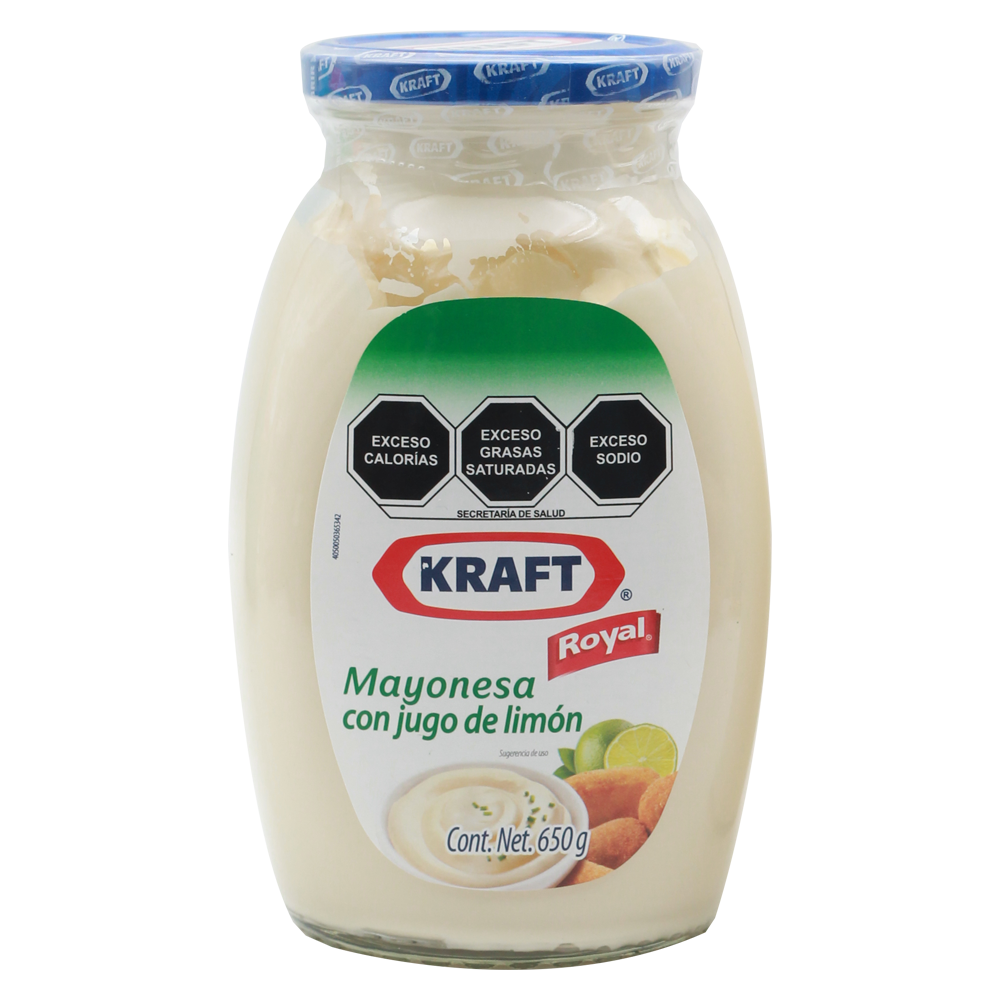 Mayonesa Kraft Royal Limon 650 Gr
