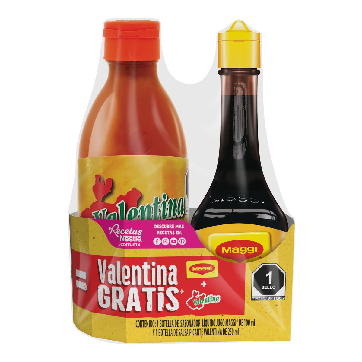 Salsa Maggi 100 Ml + Salsa Valentina 250Ml Aa