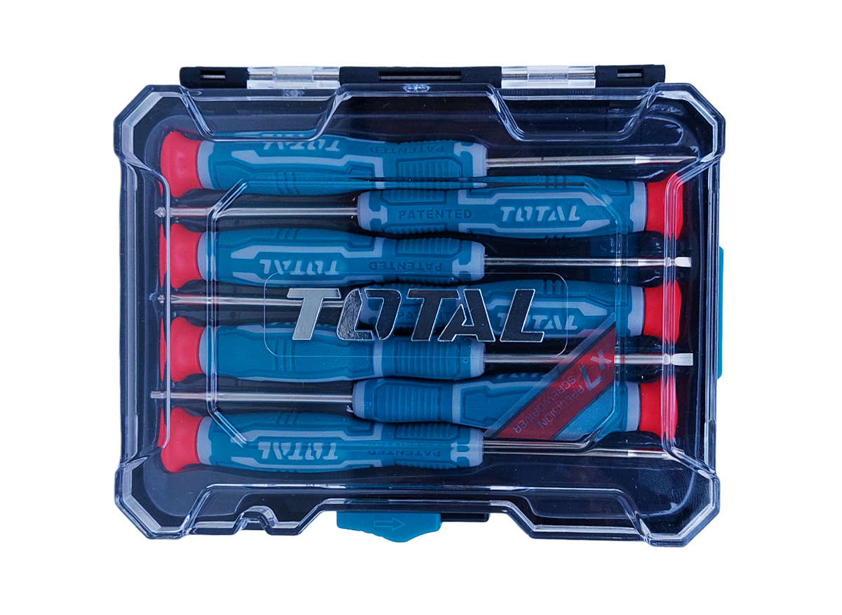 Kit Set Juego Destornilladores 4 Piezas Total Tht250604