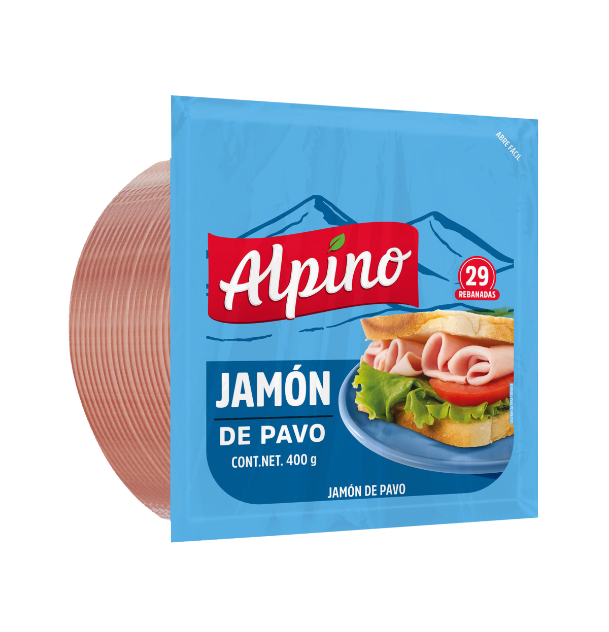 Jamon De Pavo Alpino 400Gr