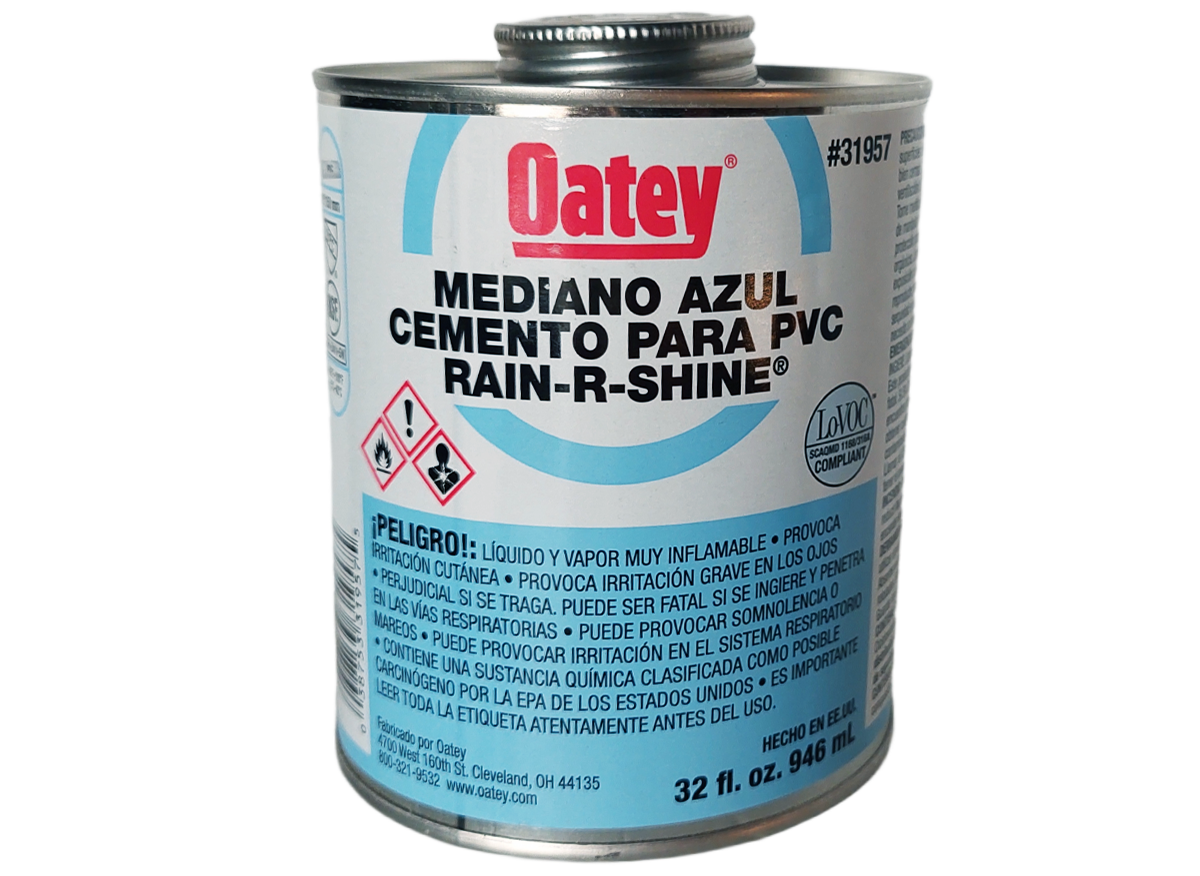 Pegamento pvc 1/8gal