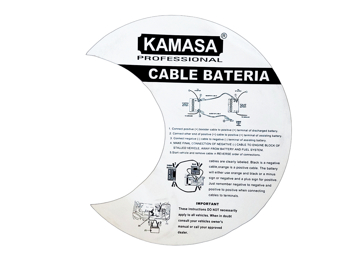 Cable para pasar energía de batería 400A／3M KM1142 KAMASA Peru ⋆ Alca  Company