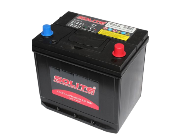 Bateria Solite 75D23L 65AH B/Estandar C/P +Der 550 CCA