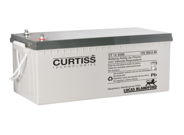 Bateria Curtiss Ciclo Profundo 12V 200AH