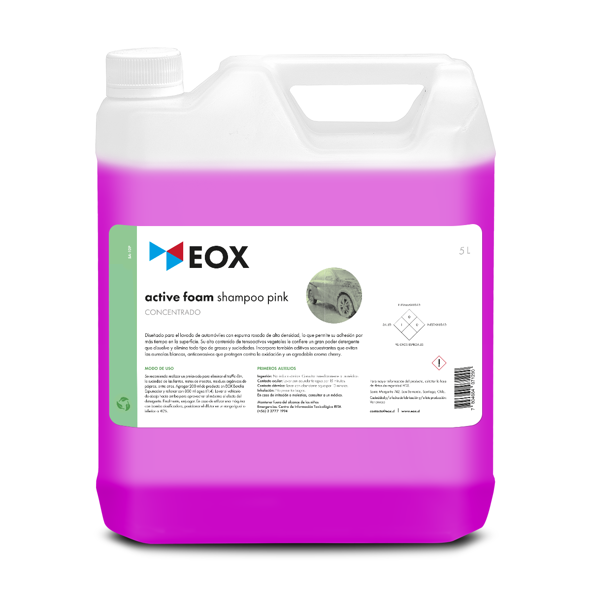 Shampoo Autos Espuma Activa | Snow Foam Car Wash Pink