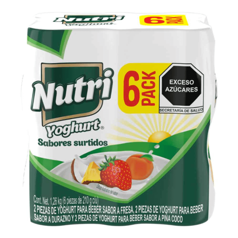 Yogur Bebible Frutos Verdes Danone