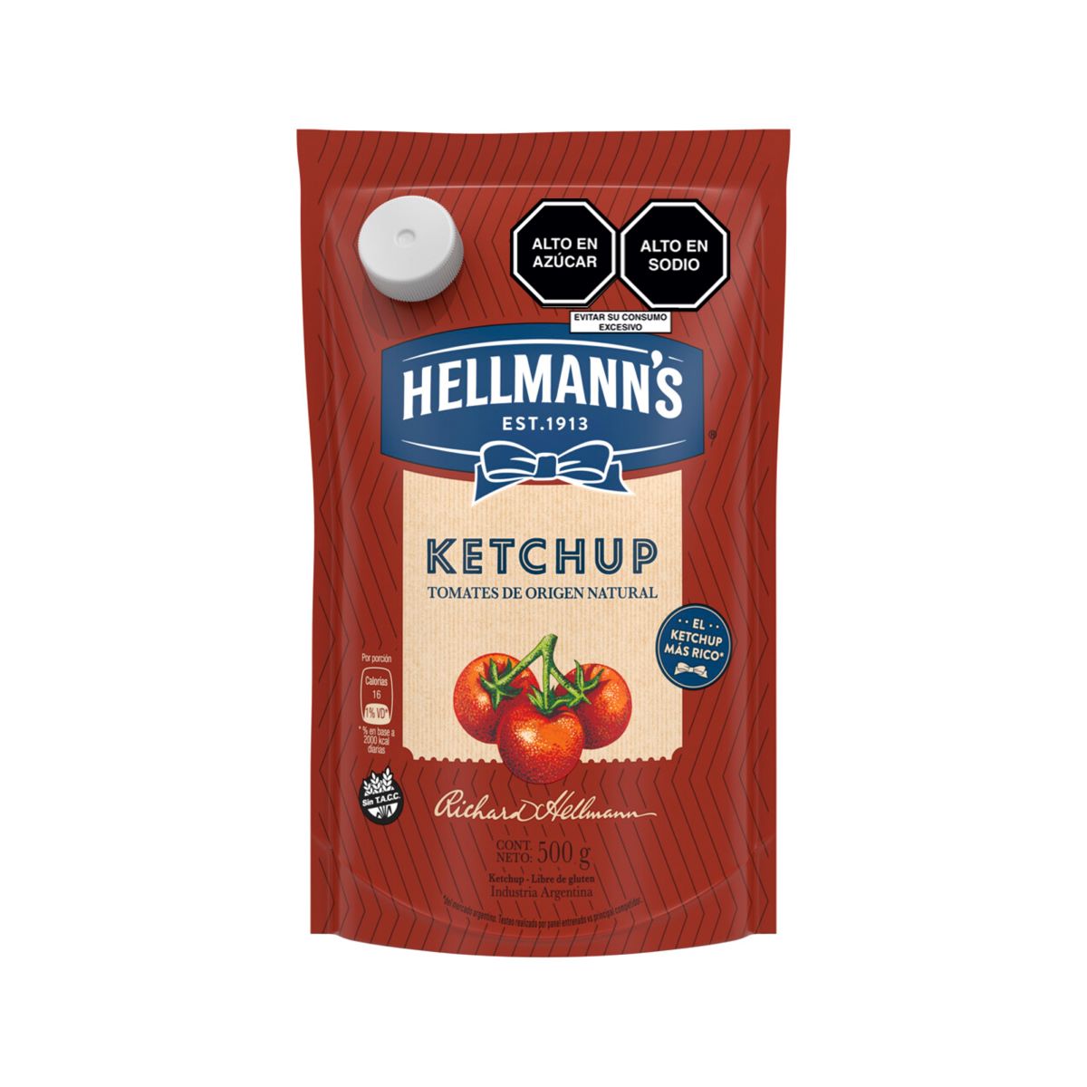 HELLMANN S KETCHUP ORIGINAL DOYPACK 500G hellmann-s-ketchup-original-doypack-500g