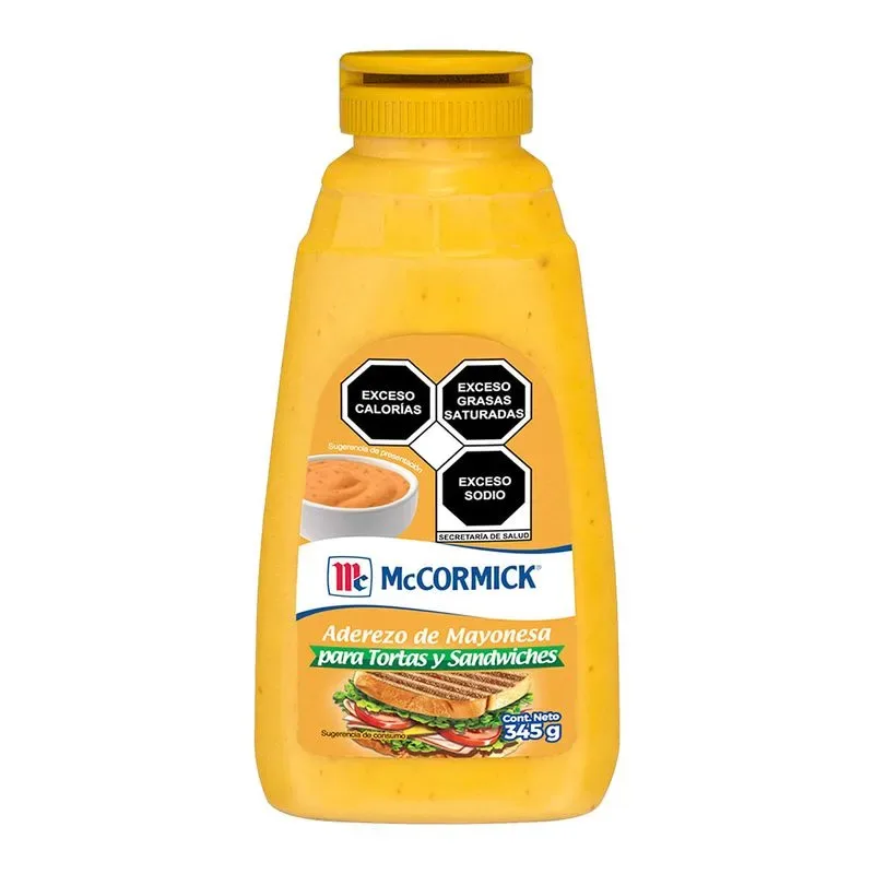 MAYONESA MCCORMICK SQUEEZE CHIPOTLE 350 GR –