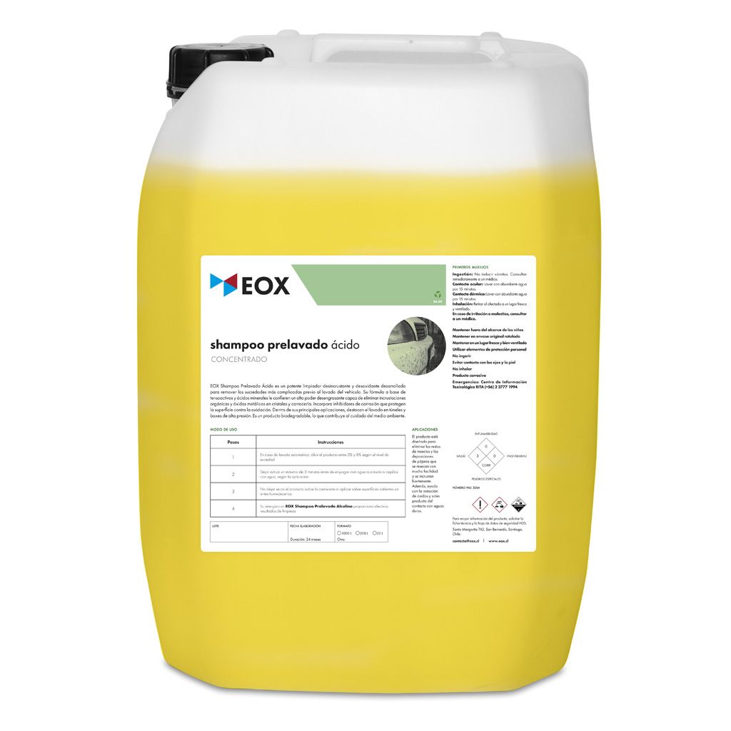 Shampoo Prelavado Ácido | Concentrado
