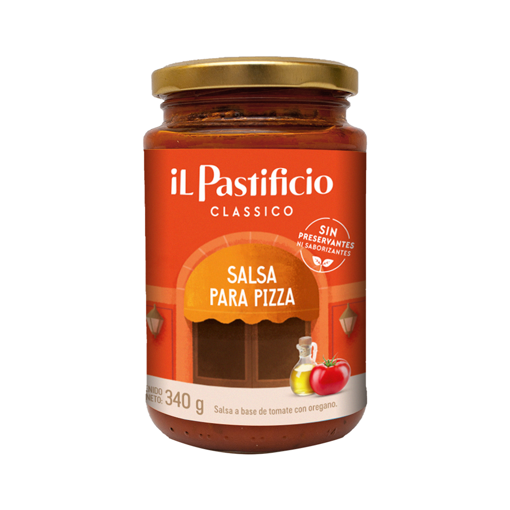 Kit masa para pizza + salsa. 500 grs 🏬 - Emporio Globe Italia