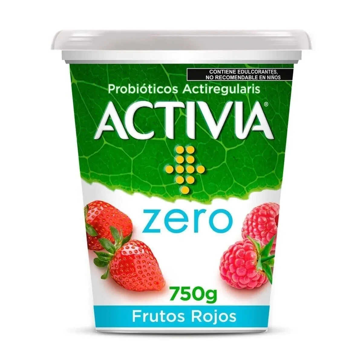 Yoghurt Activia 0 Frutos Rojos 750Gr