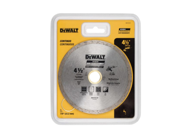 DISCO.DIAM.CONTINUO DW 115X0.08X22HP DEWALT 