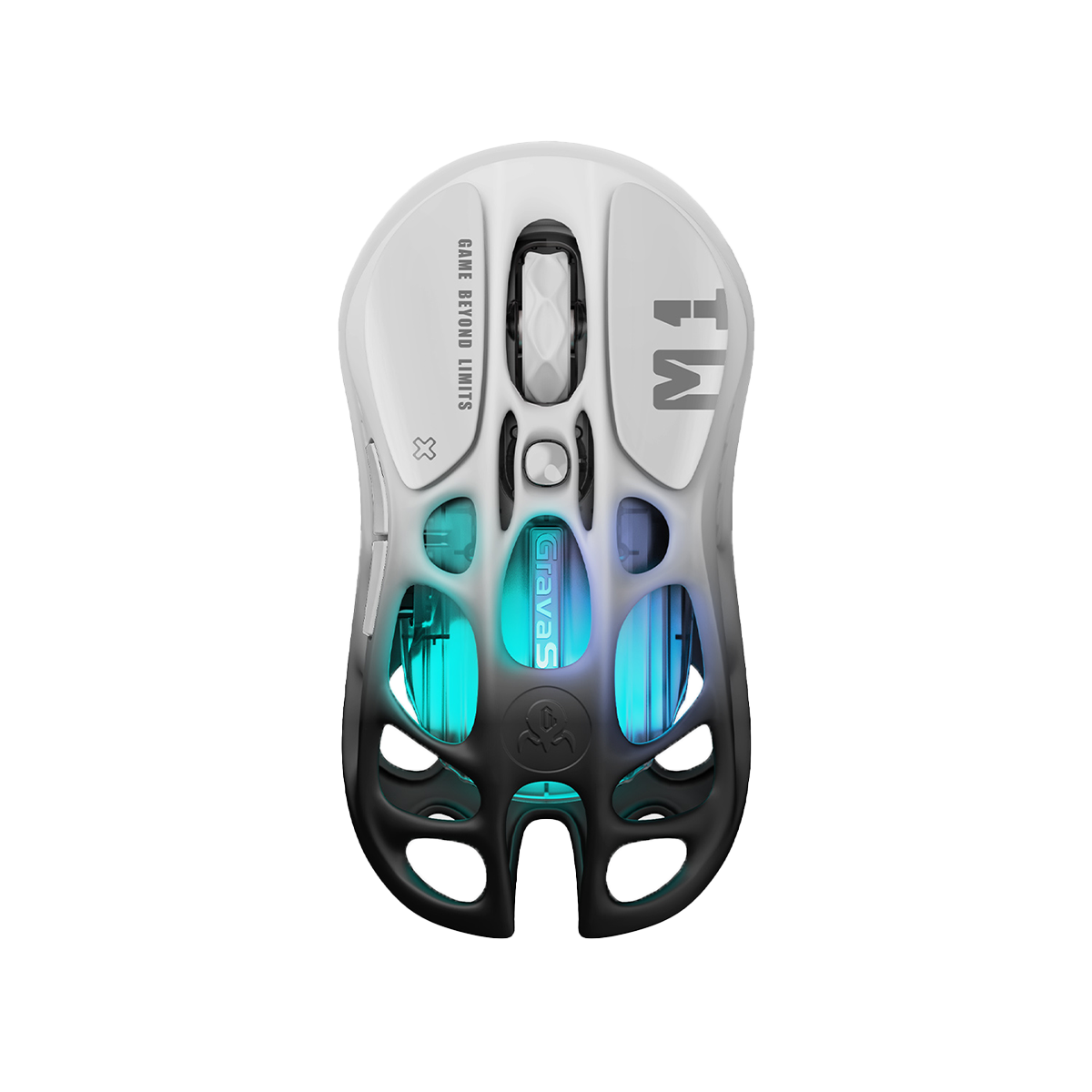 マウス・トラックボール GravaStar Mercury M1 Pro Mouse GravaStar MERCURY M1 PRO Inalambrico GRADIENT BLACK