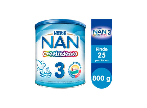 Nestlé Nan Supreme 3 Leche Crecimiento 4x800 gr - Atida