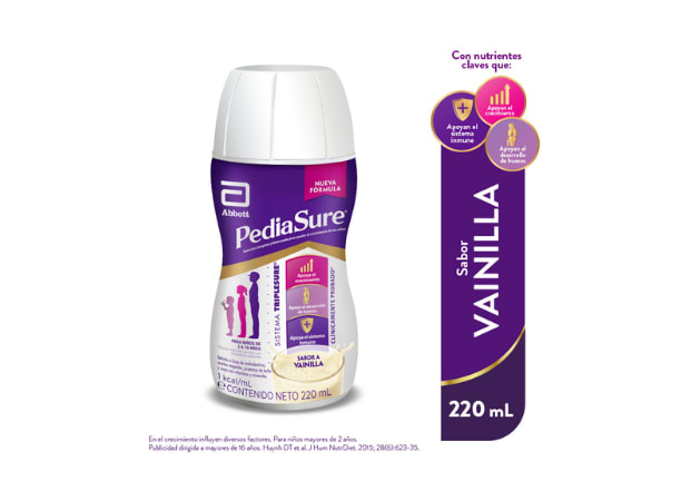 Pediasure Vainilla 237 ml, 24 Piezas