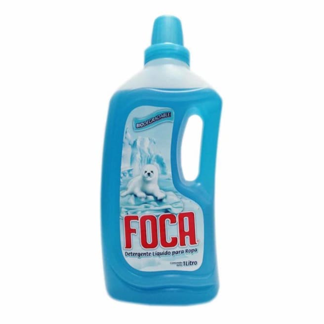 Detergente Líquido Foca Biodegradable 1 L