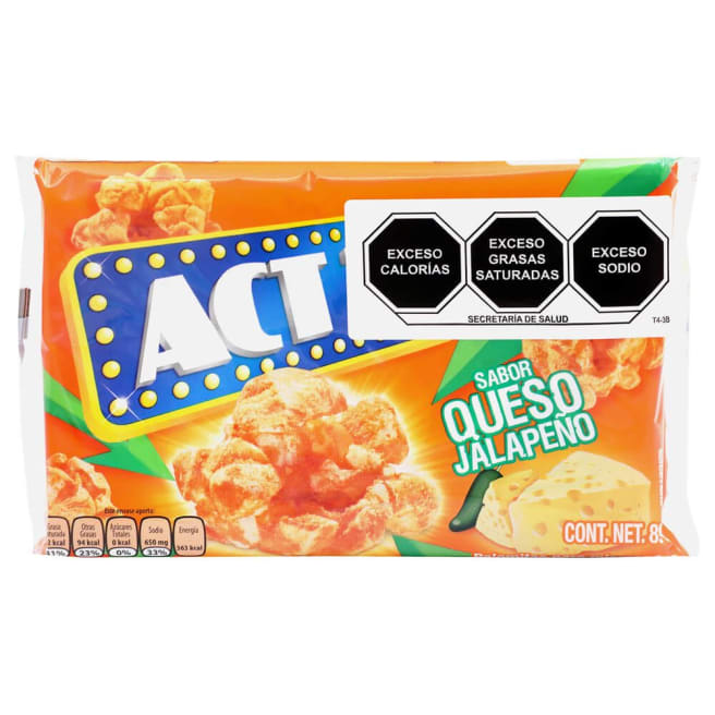 Palomitas Act II Para Microondas Queso Jalapeño 95 g