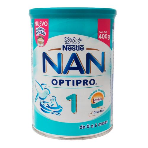 Fórmula Infantil NAN 1 Supreme Pro De 0 a 6 meses 1 lata de 800g y 1 lata  de 400g