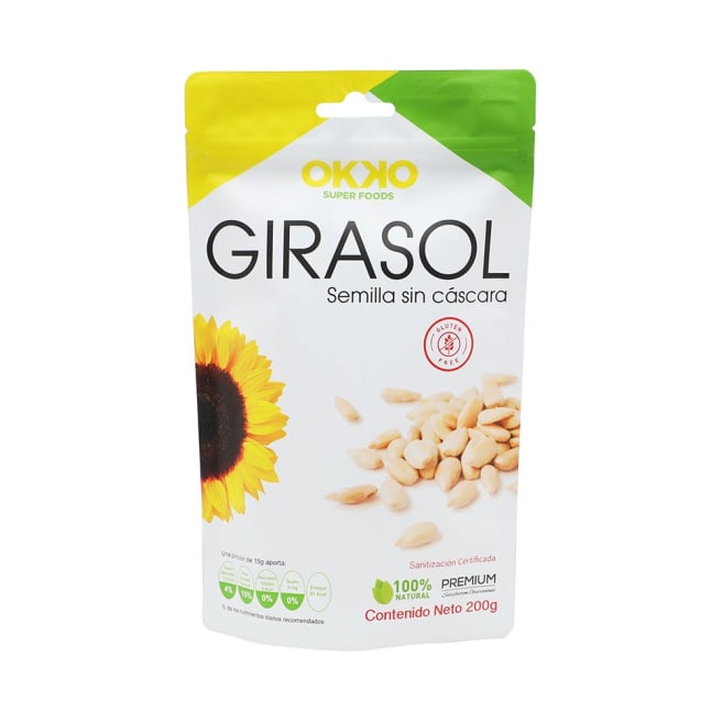 Semilla de Girasol Okko Superfoods Sin Cáscara 200 g