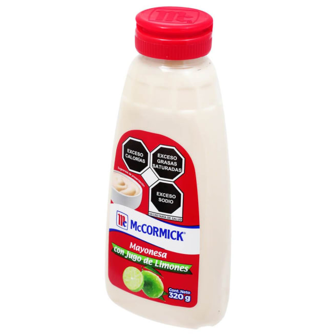 Mayonesa McCormick Con Jugo de Limón 320 g