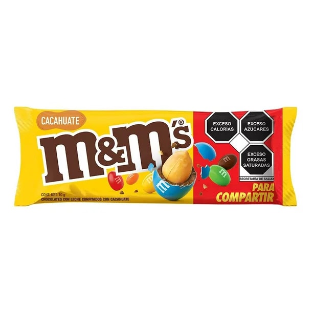 Chocolate M&M¥S Peanut Sharing Size 70 Gr