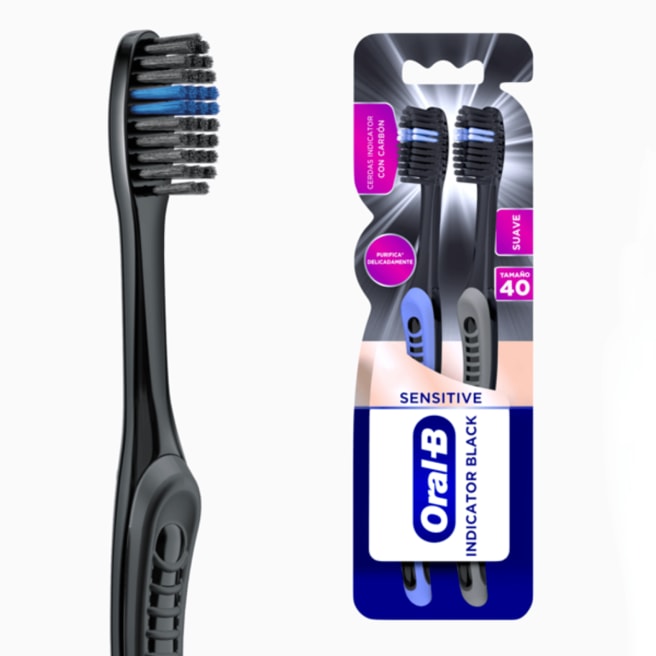 Cepillo Dental Oral-B Suave 2 piezas