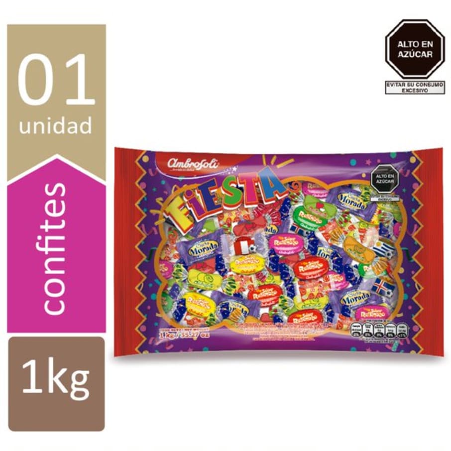 CARAMELOS FIESTA AMBROSOLI 1KG