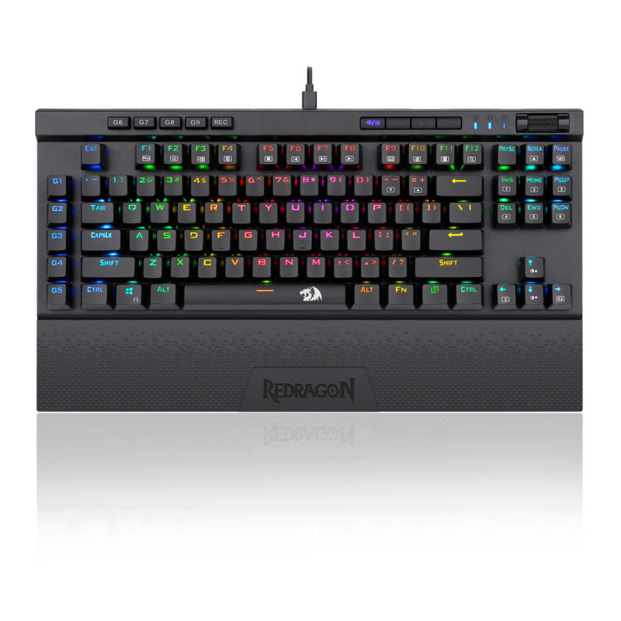 Teclado Óptico-Mecánico Redragon MAGIC-WAND PRO K587RGB-PRO-SP