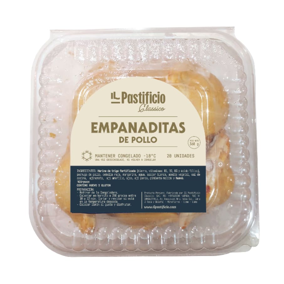 Mini Empanaditas de Pollo (20 und)