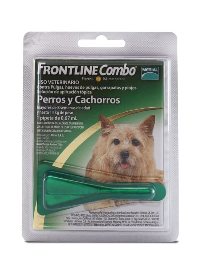 Frontline Combo Perro Small (0-10kg)